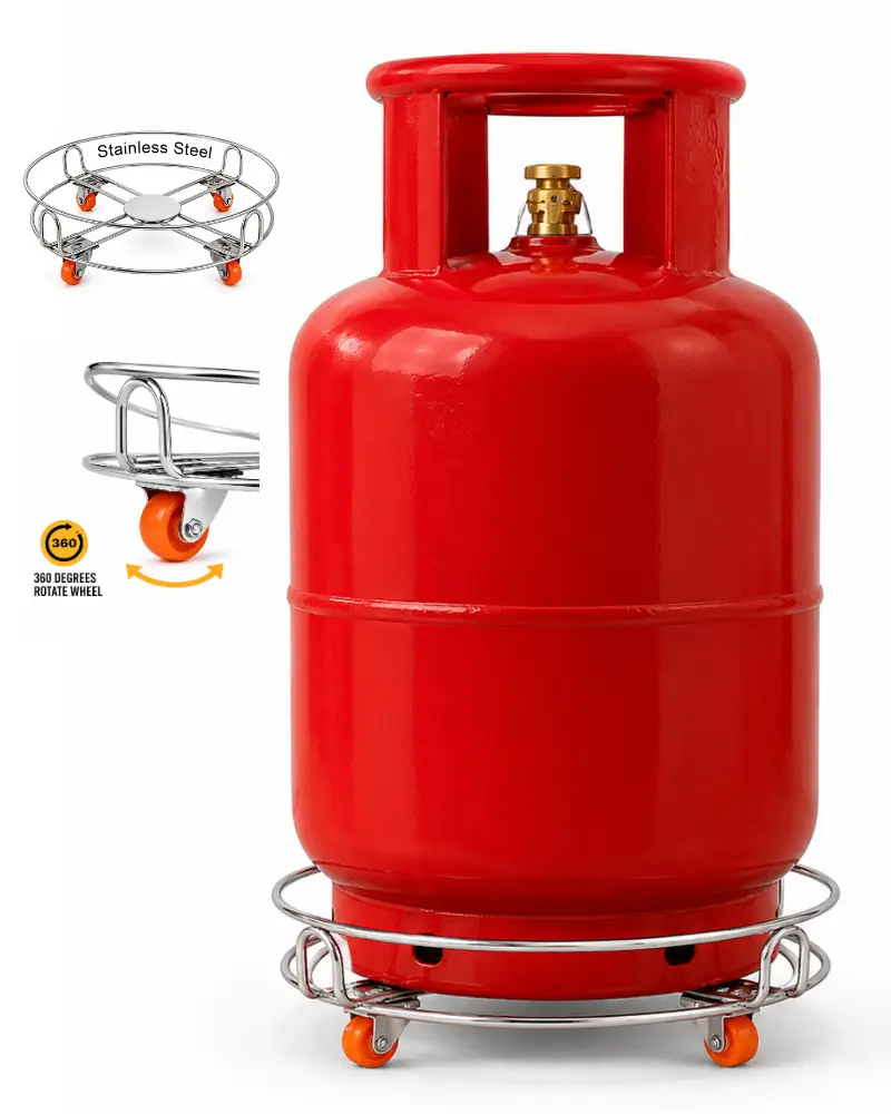 RollMate Heavy-Duty Gas Cylinder Trolley - Image 3