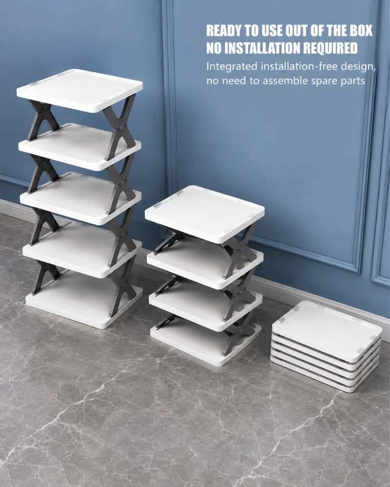 StackMate 6-Layer Foldable Shoe Rack - Image 4