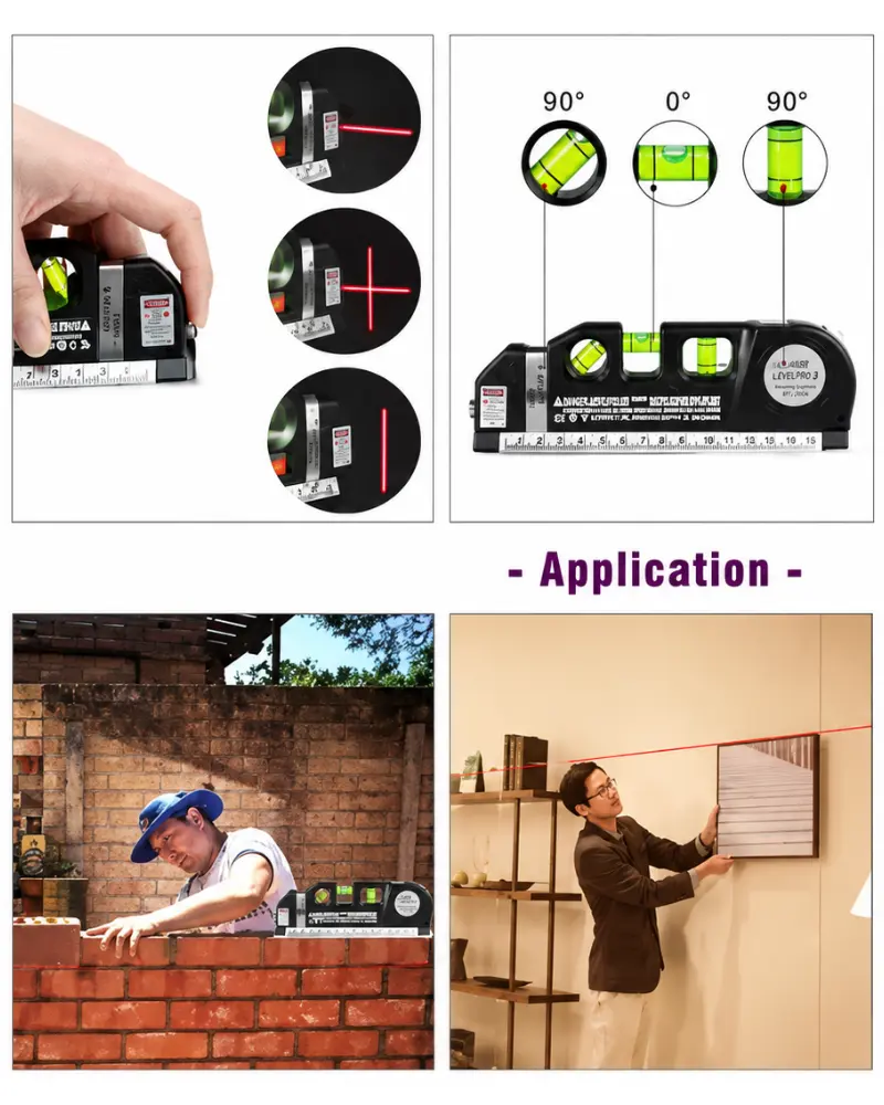 LevelMaster 3-in-1 Laser Measure Tool - Image 3